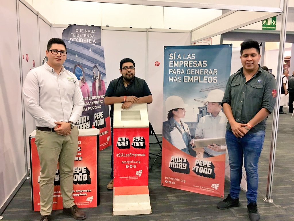 PymesConuee's tweet photo. Estamos con los amigos de @pepeytono https://t.co/ayswI4qpz3 en #ExpoPyme2017 de #CDMX en el #WTC #NoTeLoPierdas #UltimoDía somos @CONUEE_mx https://t.co/Rnq34gbkzZ