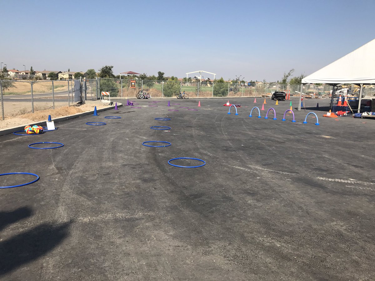 sconnelley's tweet image. Practicing some #WCSPerseverance! Construction means small spaces but it can&apos;t stop 3rd Grade&apos;s Striking Stations!