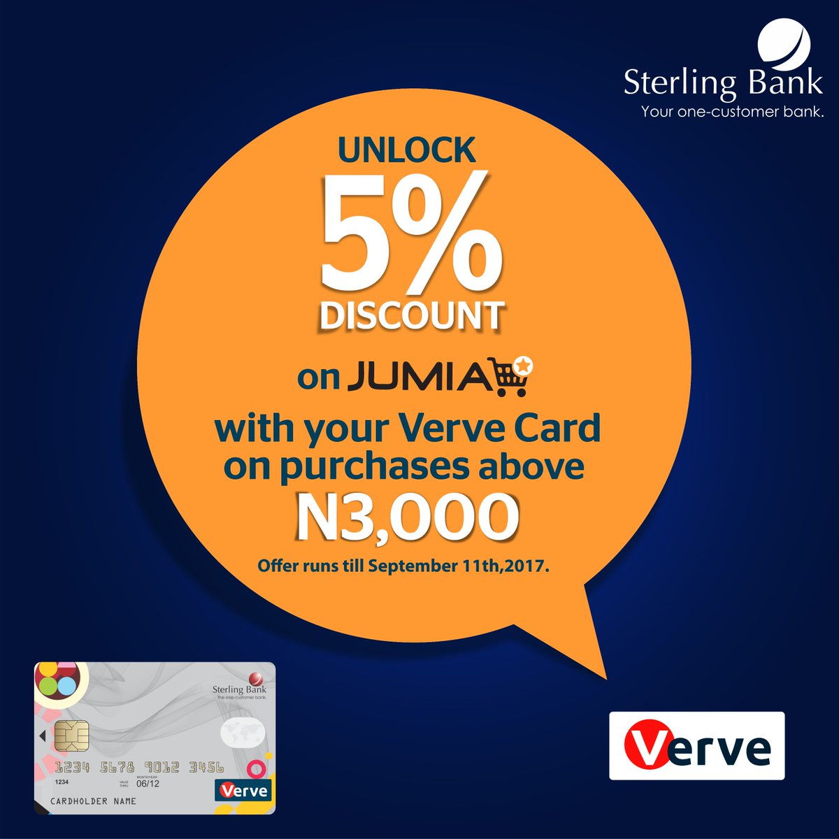 Sterling Bank Plc on Twitter "Guys, you can get 5 discount on