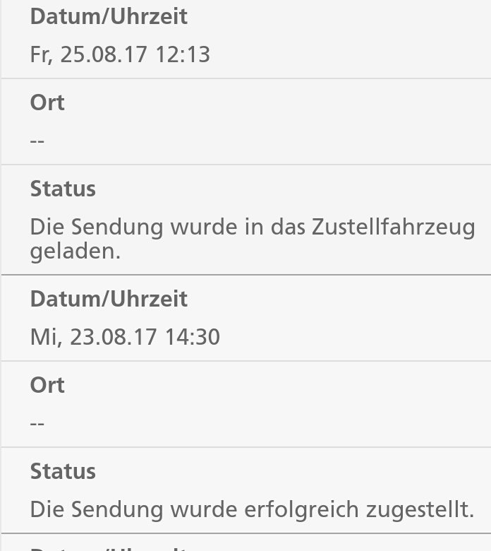 itsmaryy_99's tweet photo. Wie kann man ein Paket als zugestellt abstempeln, wenn es gar nicht zugestellt wurde?!?!?
Zugestellt sagen, und dann nochmal ausliefern #wtf https://t.co/9q8EHAj5Dq