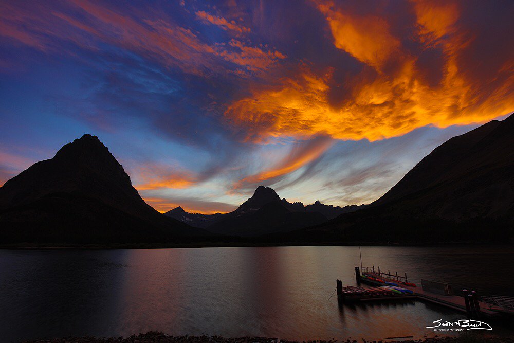 Sunset <a href="/GlacierNPS/">Glacier National Park</a> Many Glacier <a href="/CanonUSAimaging/">Canon USA Corp.</a> #sunset #nature <a href="/NatGeoPhotos/">Nat Geo Photography</a> #YourShot #explore #CanonFavPic #photo