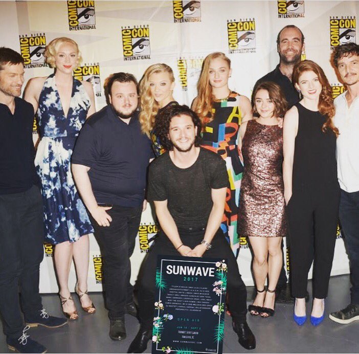 Sunwavebc's tweet image. Summer Fam 🐺🐉💀🌊. 2 of the best things will be coming to an end soon. Have a restful weekend everyone! #winteriscoming #gameofwaves #techno