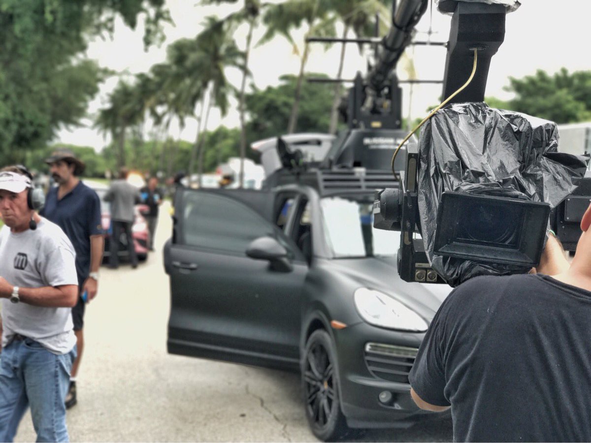 On set today, making magic for #Toyota !