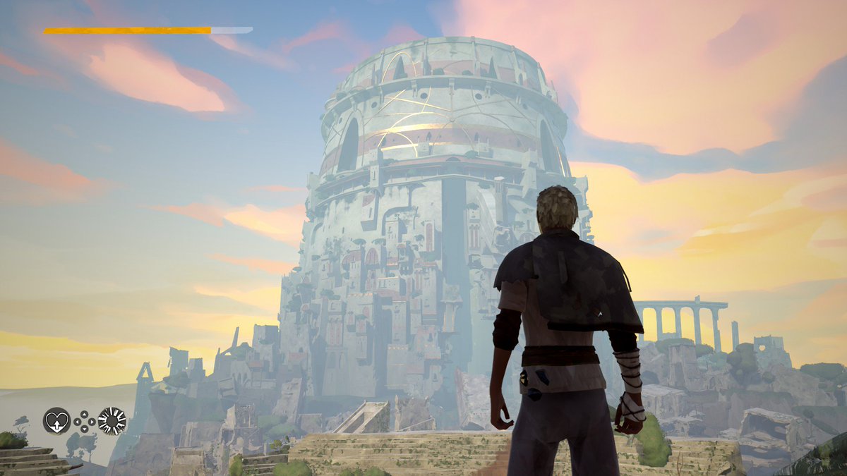 Absolver's tweet image. The burgeoning Absolver community testers have captured some breathtaking screens - can’t wait to see more! steamcommunity.com/app/473690/scr…