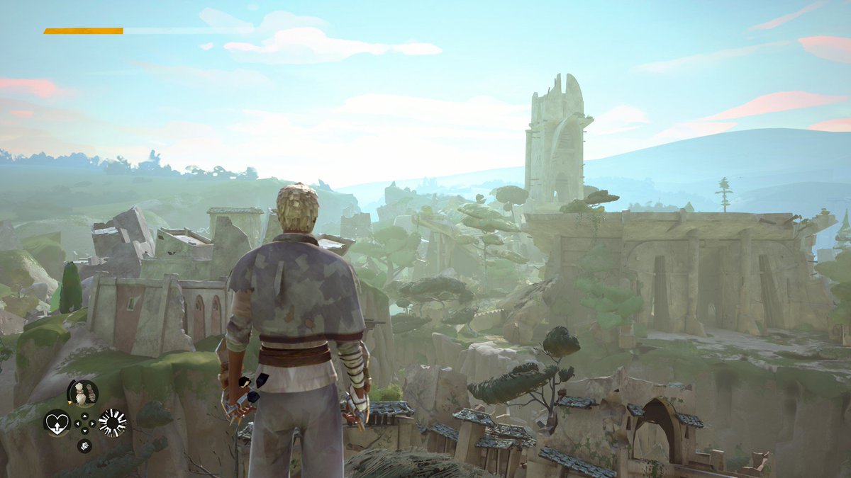 Absolver's tweet image. The burgeoning Absolver community testers have captured some breathtaking screens - can’t wait to see more! steamcommunity.com/app/473690/scr…