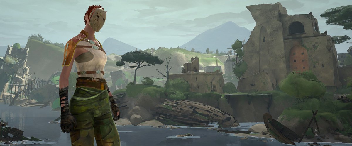 Absolver's tweet image. The burgeoning Absolver community testers have captured some breathtaking screens - can’t wait to see more! steamcommunity.com/app/473690/scr…