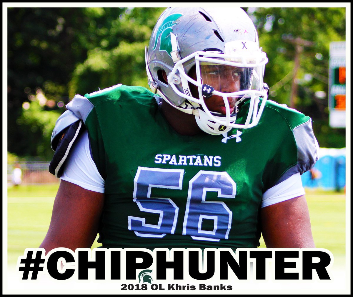 dpfootball's tweet photo. #ChipHunter #Spartan #BigNorthConference #BigBoy #Work #Grind #TogetherStill #Chip @KBanks_13 https://t.co/RZuI06JpLV