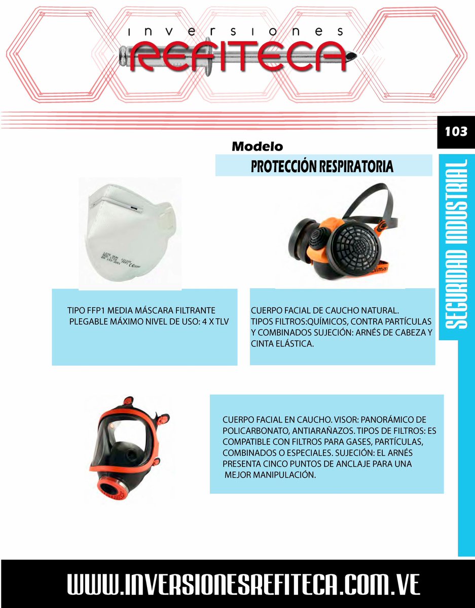 Refiteca's tweet image. Si necesita dotarse de artículos para la seguridad industrial de su empresa, fabrica, o industria en @Refiteca contamos con amplia variedad