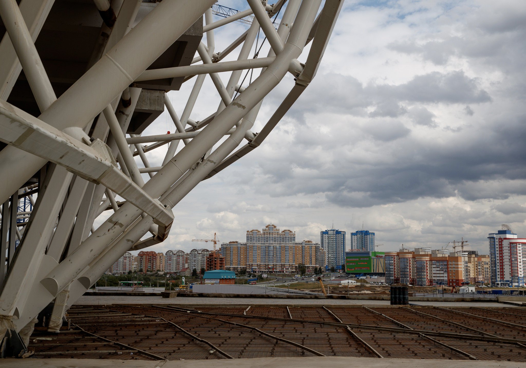 FIFA World Cup on Twitter: "😍🏟️ Mordovia Arena in Saransk progressing ...