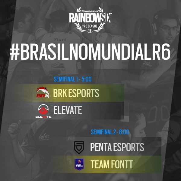 R6esportsBR's tweet photo. Descanse bem dos jogões de hoje porque amanhã promete ainda mais logo cedinho! ⏰ #GoBRK #GoFontt #BrasilNoMundialR6 https://t.co/17kRj6sJm3