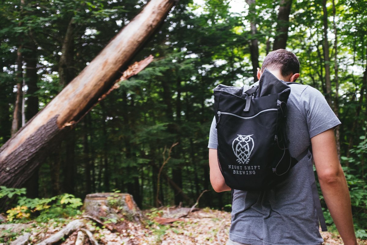 Bring on the adventures! We just stocked brand new, insulated cooler backpacks at the Taproom and on our website: night-shift-brewing.myshopify.com/products/coole…