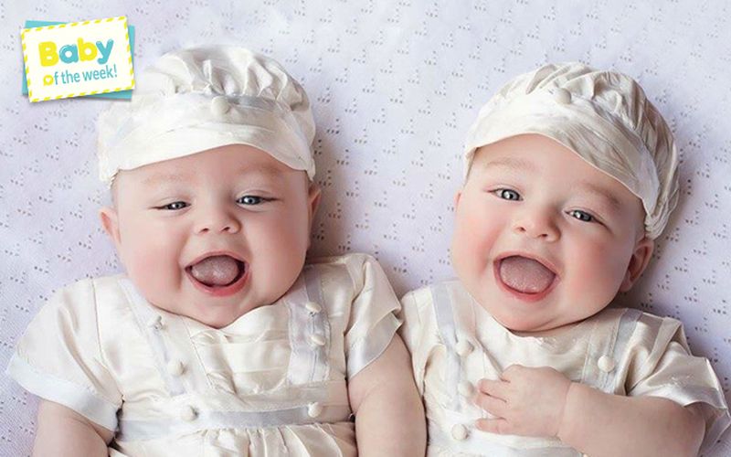MyRegistry's tweet photo. 2 cuties are better than 1!! Say hi to Lucien &amp; Declan, our #BabiesOfTheWeek from NoLa! Sponsored by @pishposhbaby. https://t.co/af6EAXgCbt https://t.co/QijsVgboAl