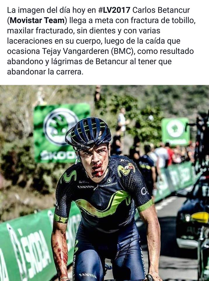 iberobike's tweet photo. Sin duda la imagen de La Vuelta (por el momento): https://t.co/J7clBqdLqY