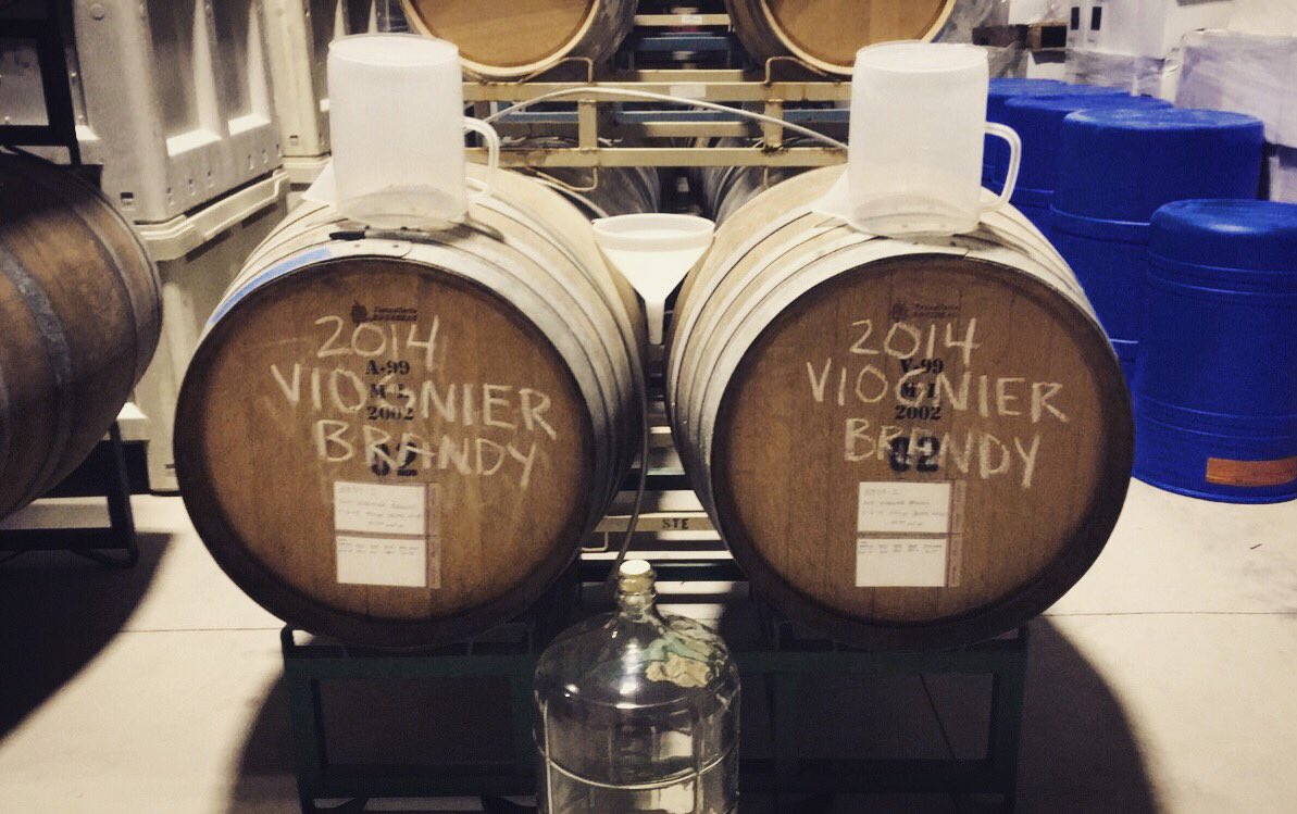 PendraysDstlry's tweet photo. From barrel to bottle our #Viognier #Brandy is all #handcrafted https://t.co/7bO3plpOe6