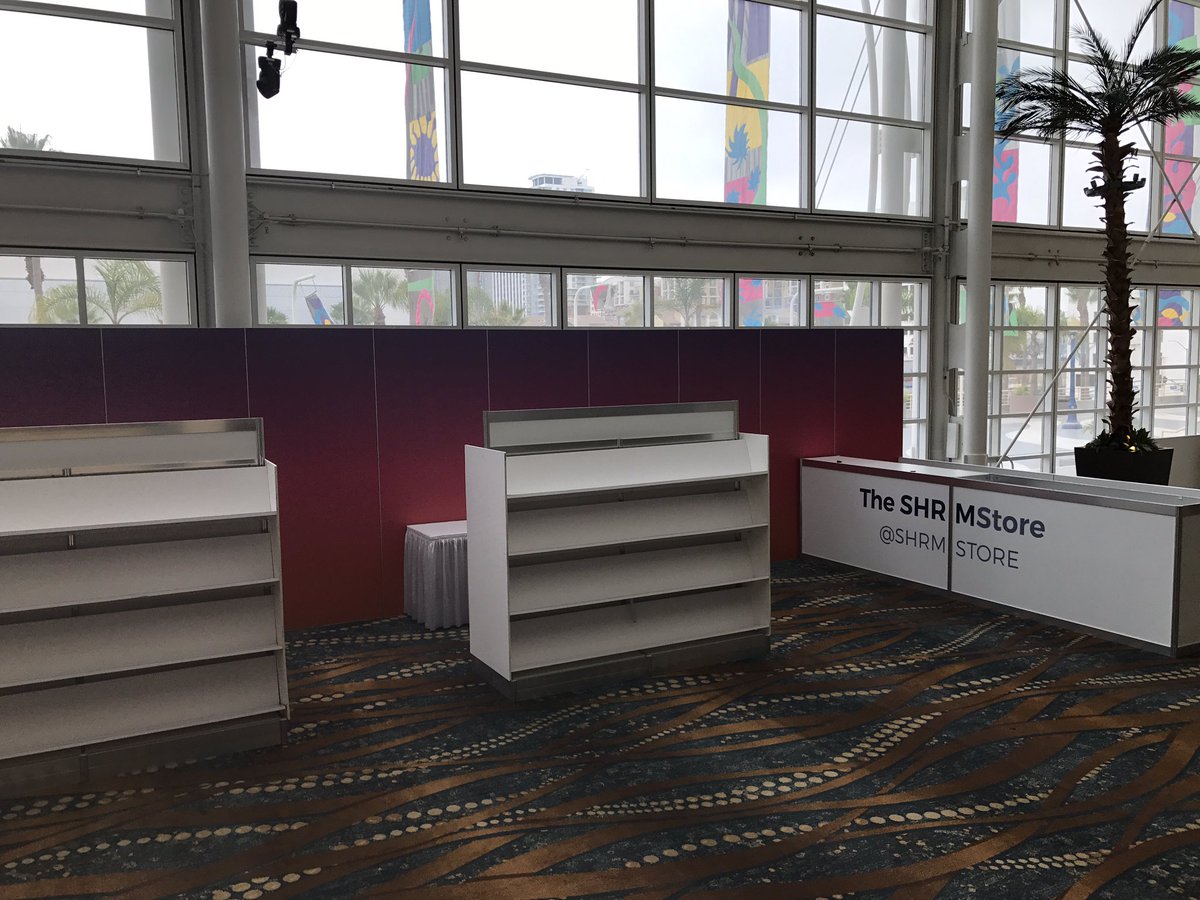 CAHRconference's tweet photo. @SHRMStore is coming together nicely. #CAHR17 #HSAbank https://t.co/mJDEMoLPU8