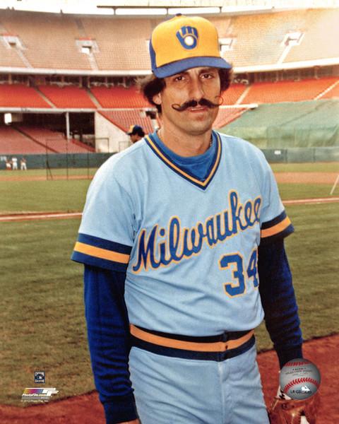 Happy birthday to Rollie Fingers turning 71 today.  Rollie rocking the stache in the powder blue uni... 
