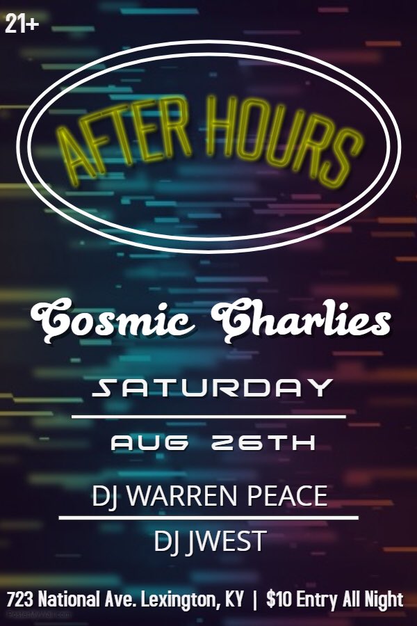🗣Lexington &amp; Louisville!
<a href="/tasTeDJs/">tasTeDJs</a> has your weekend covered!