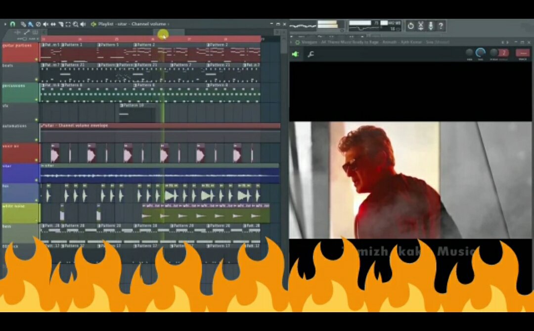 AlfredJuwin's tweet photo. Get ready to #xperience d #UPROAR  of #AK_theme #bgm #ARRANGEMENT #kamal_eleven  #thamizh_kaka_music #vivegam #Thala
https://t.co/czV9joutbe https://t.co/iaGdAx5qc6