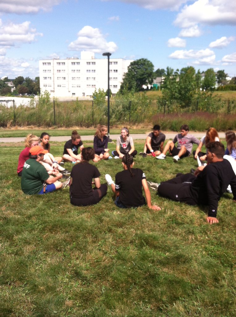 WAResLife's tweet photo. And it begins! Orientation week kicks off with our student leadership retreat today #WAleaders #orientation2017 @WorcesterAcdmy https://t.co/yz5NvtA7X7