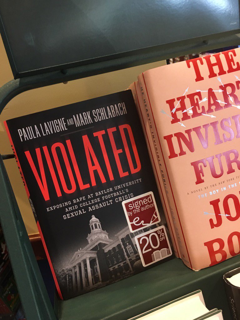 Mark_Schlabach's tweet image. Signed copies of #Violated at @SMU bookstore