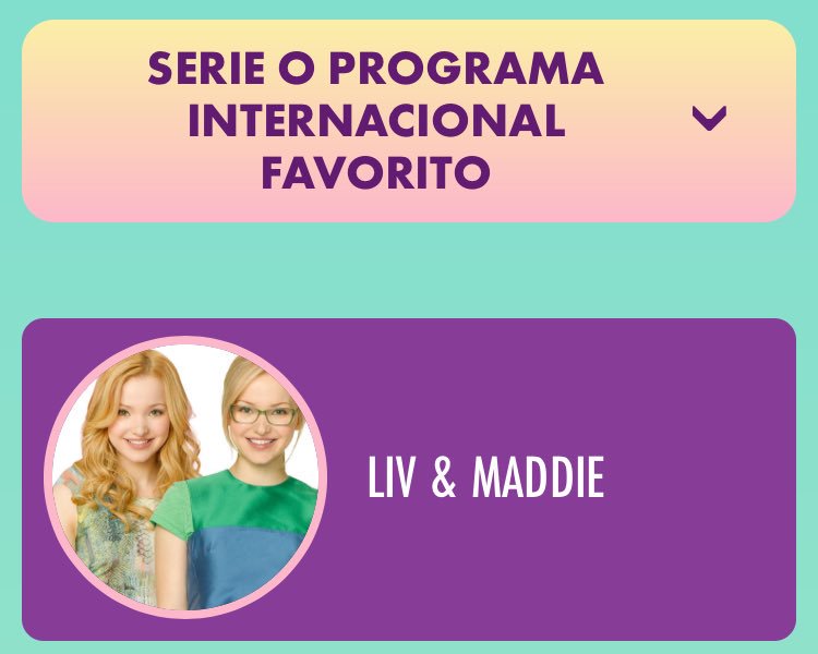 DoveCameronARG's tweet photo. Liv &amp; Maddie está nominada en los KCA Argentina, pueden votar con el hashtag #KCAArgentina #LivYMaddie https://t.co/zj4UQdGyno