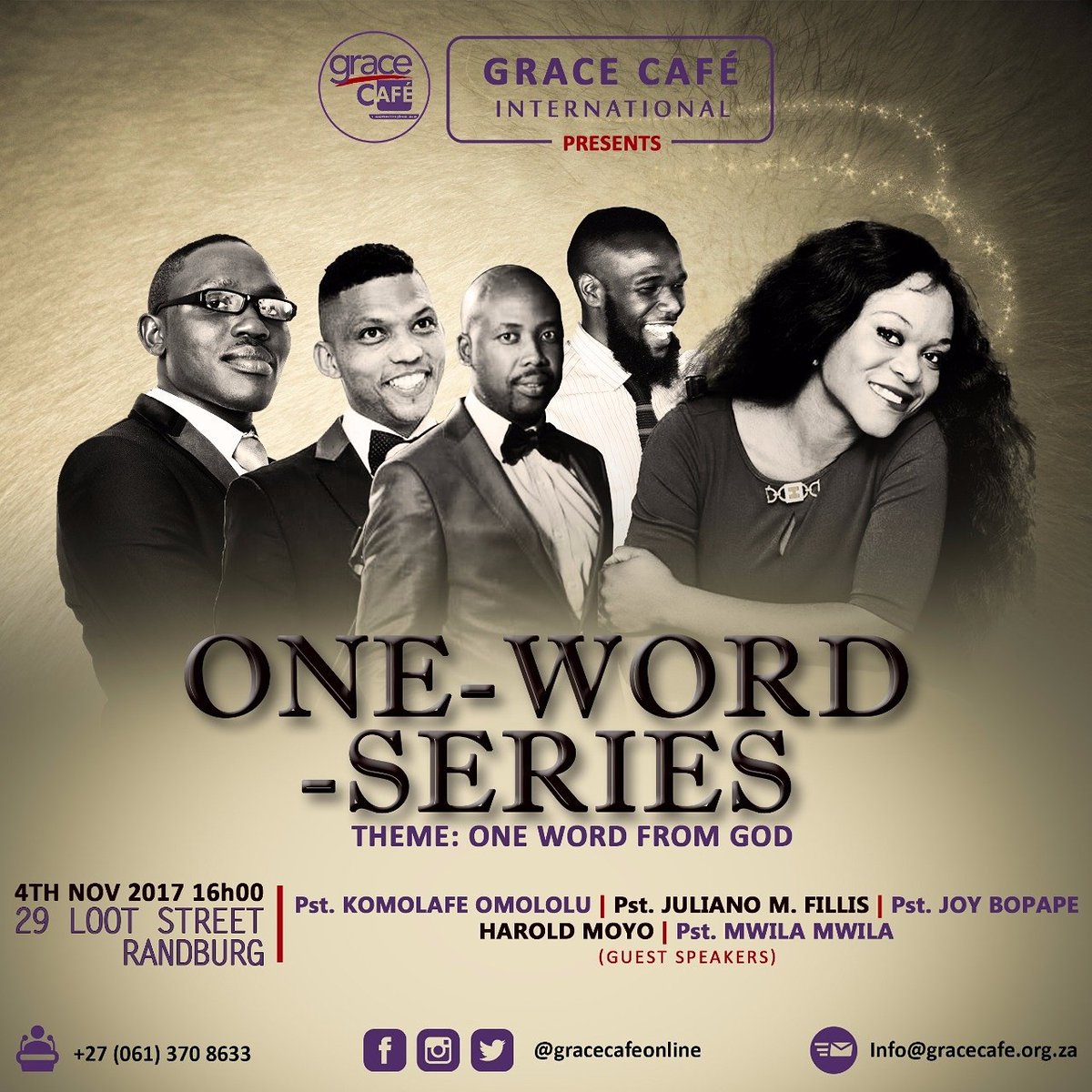 Gracecafeonline's tweet photo. One word from God is enough to revolutionize your destiny , join us at the Grace Café series to receive a word for your next level . https://t.co/6ZGvEhAT92