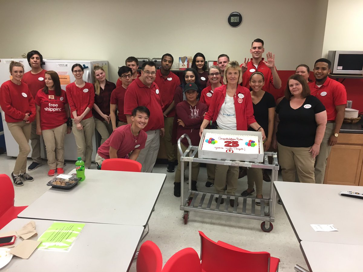Celebrated GSTL Robin's 25th anniversary with Target today!! Lucky to have her as a leader here at TheFrid!
