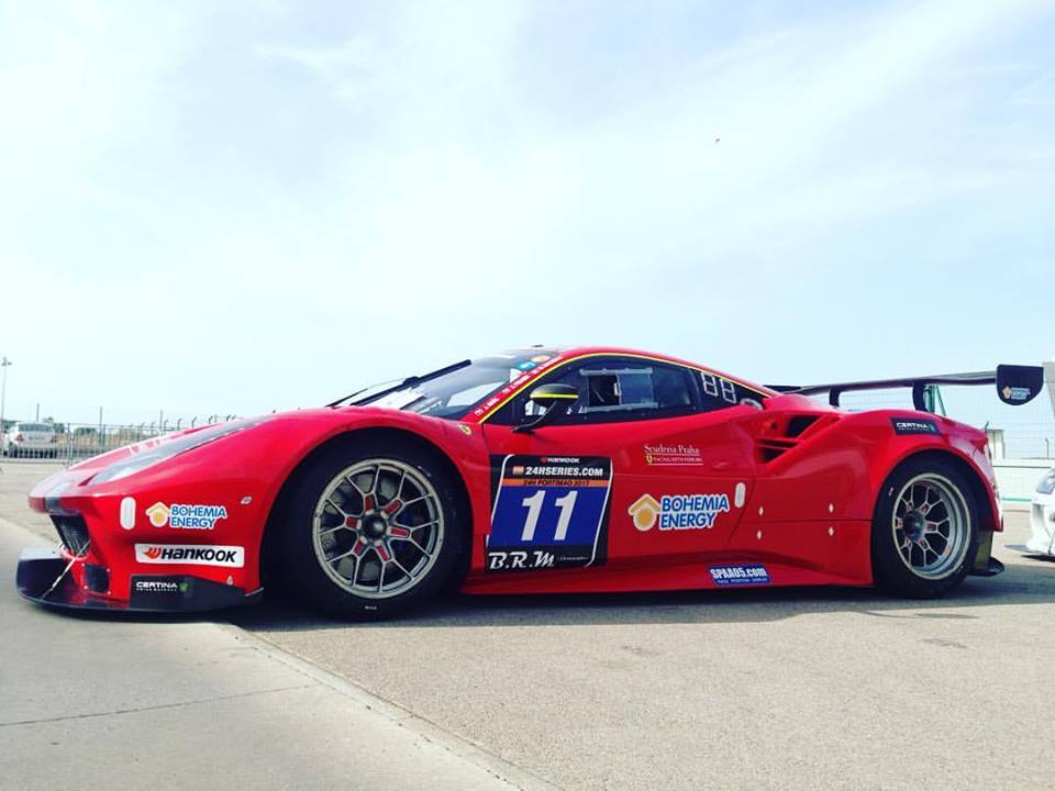 @24H Series: <a href="/Scuderia/">822ma-lo</a> Praha Ferrari 488 will start from pole pos. at 24 hours of Portimao