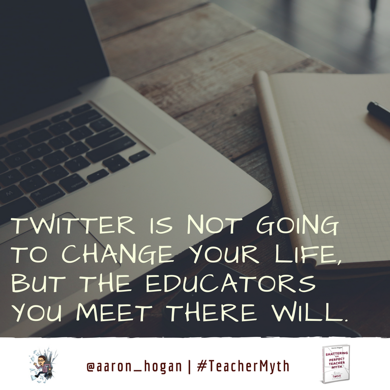 aaron_hogan's tweet image. Twitter is not going to change your life, but the educators you meet here will. Connect &amp;amp; reject isolation! #TeacherMyth