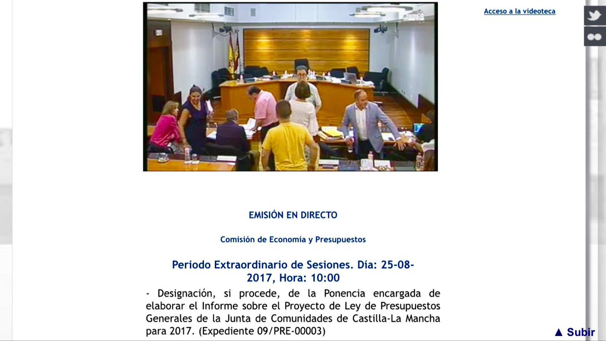 La comisión de Economía y Presupuestos <a href="/cortesclm/">Cortes de Castilla-La Mancha</a> aprueba las 3 enmiendas relativas a <a href="/uclm_es/">Universidad de Castilla-La Mancha</a>; gracias <a href="/ppclm/">PP CastillaLaMancha</a> <a href="/PSCMPSOE/">PSOE de Castilla-La Mancha</a> y <a href="/podemosCLM/">Podemos Castilla-La Mancha</a> 👏👏