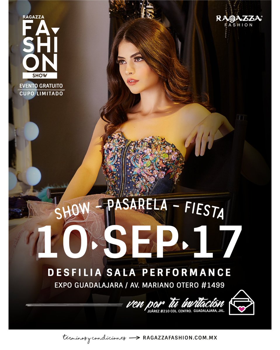 Ragazzamx's tweet photo. ¡Wow chicas!, ¿están preparadas para el Ragazza Fashion Show 2017? #RFS17 #Desfilia #RagazzaFashion https://t.co/EuT7P6linn