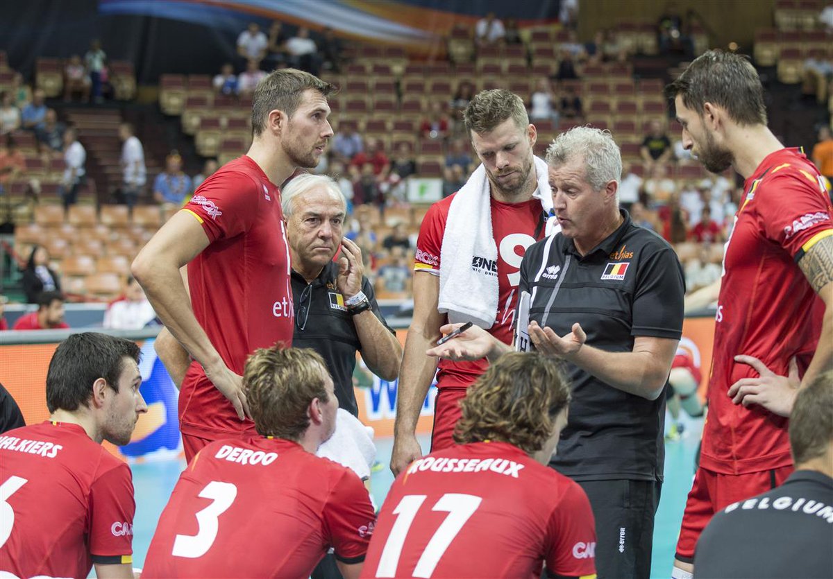 ErreaPolska's tweet photo. #ErreaSupport
W efektowny sposób @Volley_Belgium pokonuje @FFvolley
GR. D | 🇫🇷🆚🇧🇪 2:3 (22:25, 25:23, 21:25, 25:23, 12:15)
fot. @CEVolleyball https://t.co/tiUp8eCTJl