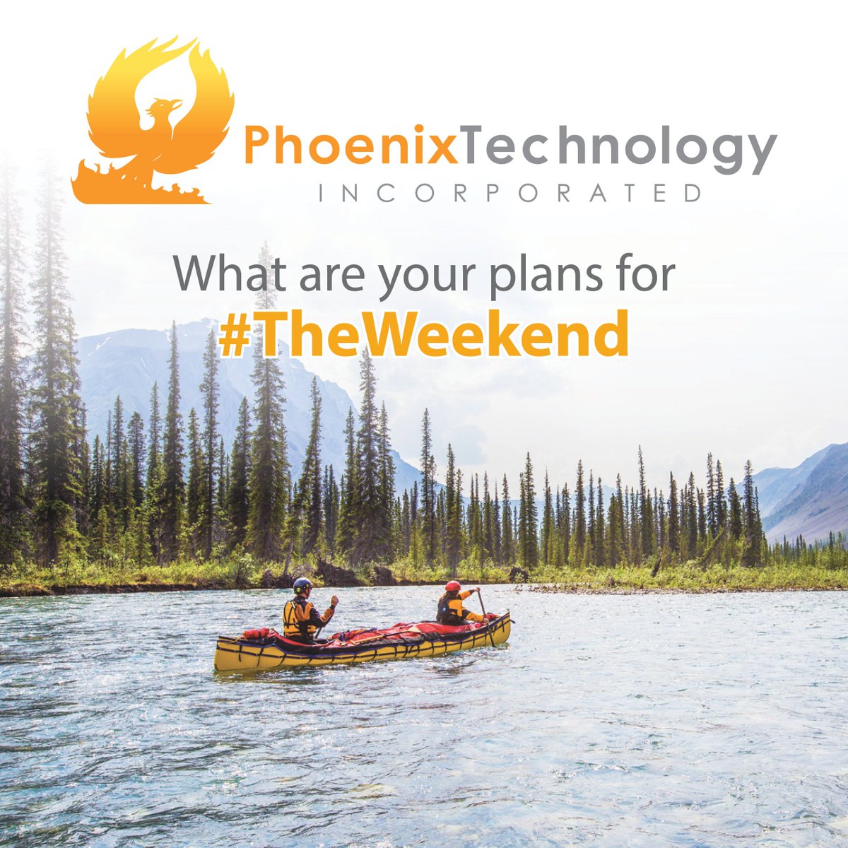 PhoenixTech1's tweet image. What are your weekend plans?
Let us know in the comments below!

#TheWeekend

#PhoenixTech