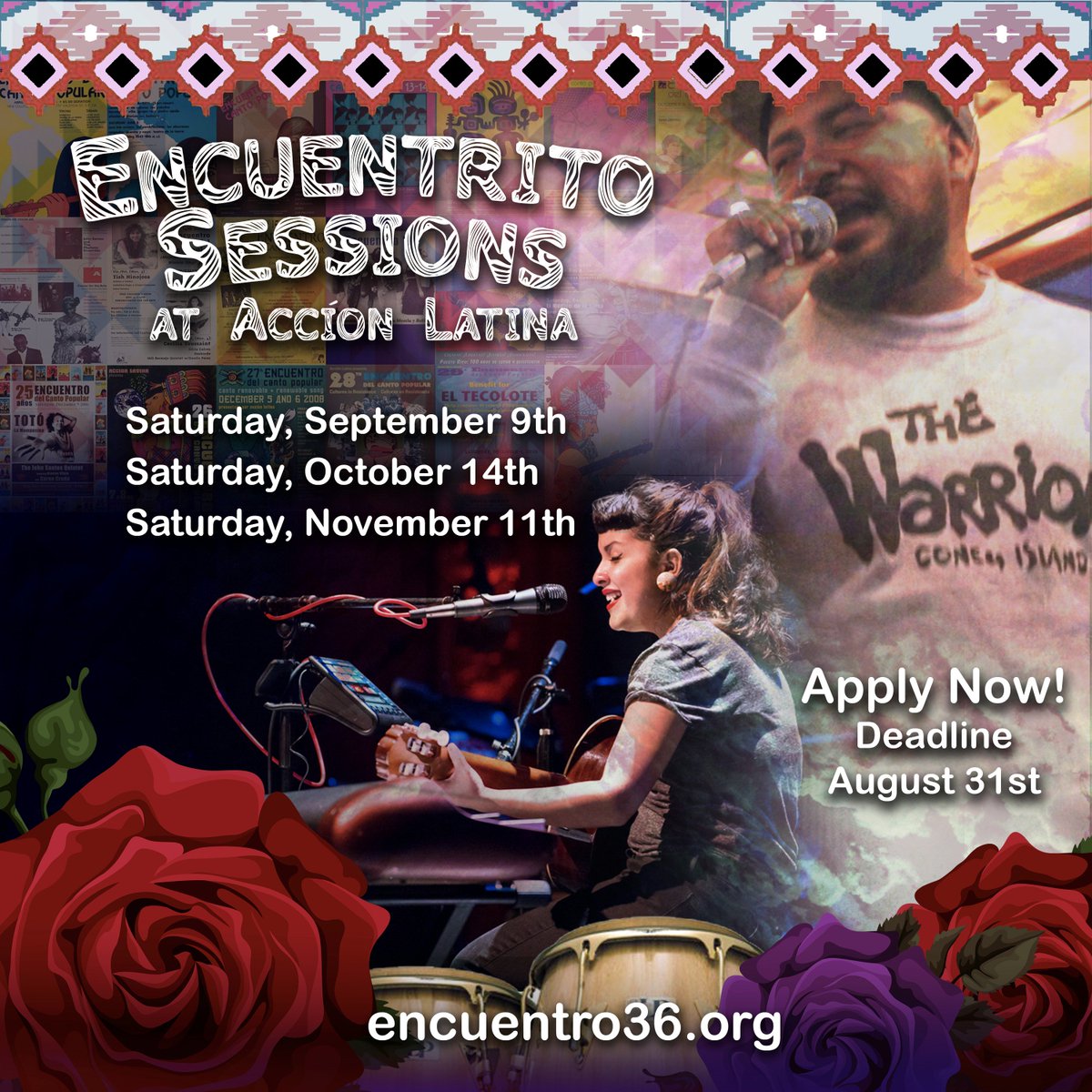 Want to perform in our upcoming Encuentrito sessions at Accion Latina? If selected receive a sweet cash reward. bit.ly/2w5fSZf