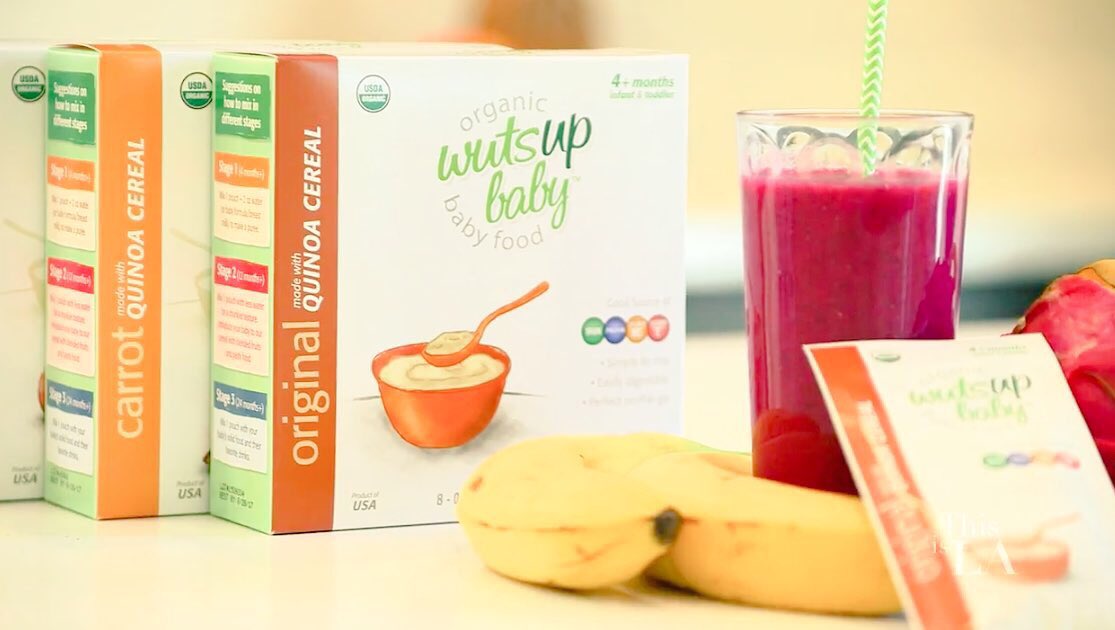 This weekend, we check out <a href="/WutsupBabyFood/">WutsupBaby</a>, healthy organic baby cereals for parents on the go! Tune into #CBSLA, SUN at 3 PM to learn more!