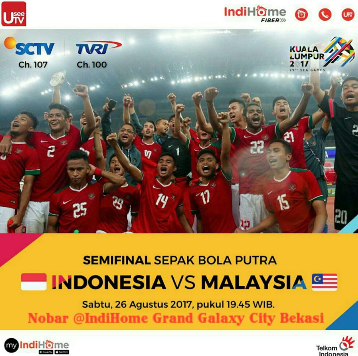 fido8999's tweet photo. NOBAR Yuk Bersama Indihome di Cafe IndiHome Grand Galaxy City Bekasi https://t.co/95vBFBXzYF