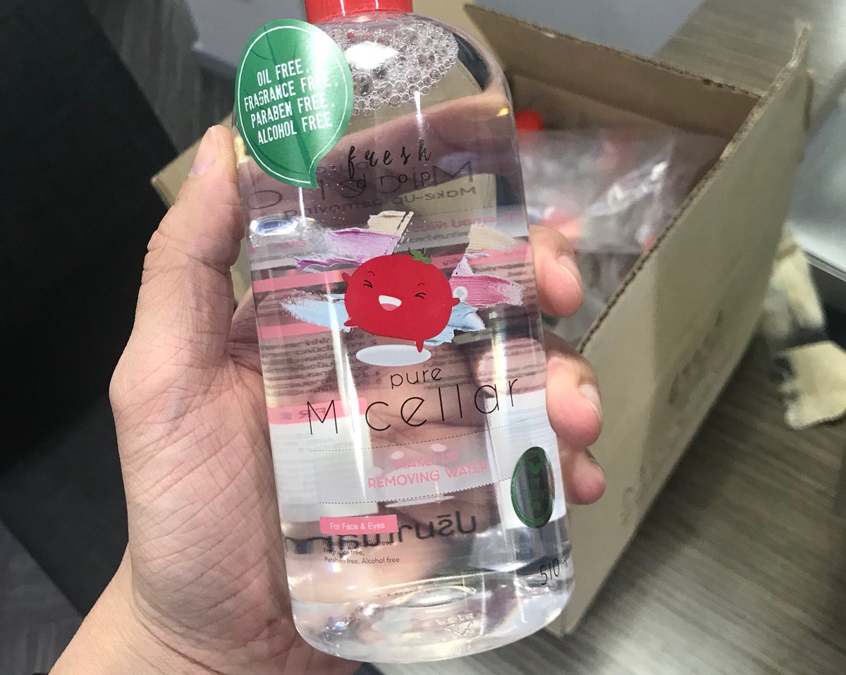 EVEANDBOY's tweet image. อยากแจก cleansing water ตัวใหม่ของ freshdrop🍅ให้ชาว twitter ไปใช้ก่อนขายจริง อยากให้เราแจกช่วย #retweet&amp;amp;#comment กันเยอะๆหน่อยค่าาา