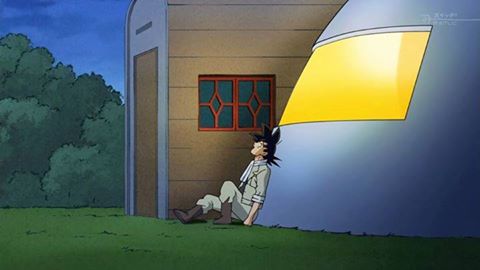 -¡Ah!...¡No podre regresar a casa esta noche!...¡Y encima, me muero de hambre!