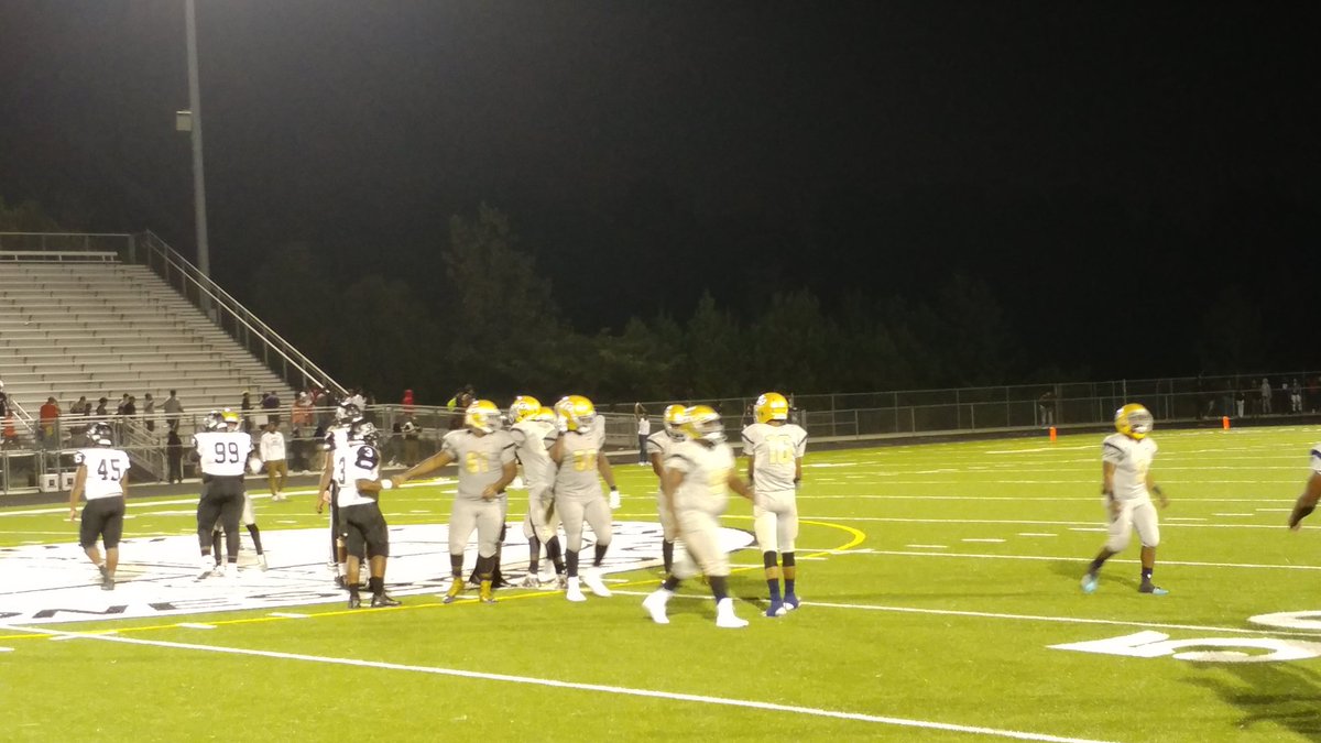 CharlesRDrewHS's tweet photo. Titans make history...beat Riverdale in football for the first time 24-14 https://t.co/tMa2qycYse