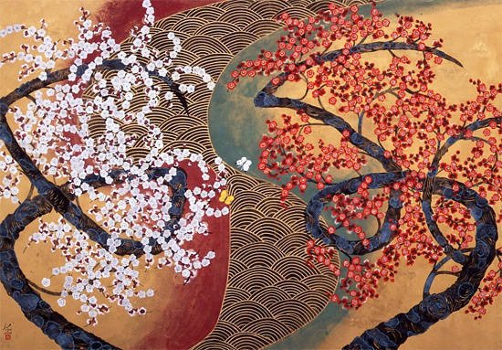 CGdrawing's tweet image. 日本画家 平松禮二