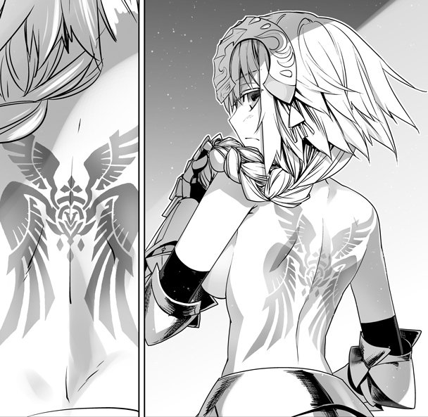 本日8月26日発売のコンプエース10月号にて、Fate/Apocryphaコミカライズ16話が掲載されています!
黒のライダーと面会したジャンヌは証を立てるために、ルーラーの令呪『神明裁決』を見せる--
#アポクリファ #コンプエース 