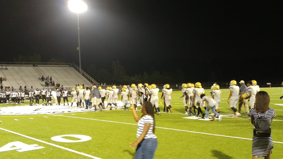 CharlesRDrewHS's tweet photo. Titans make history...beat Riverdale in football for the first time 24-14 https://t.co/tMa2qycYse