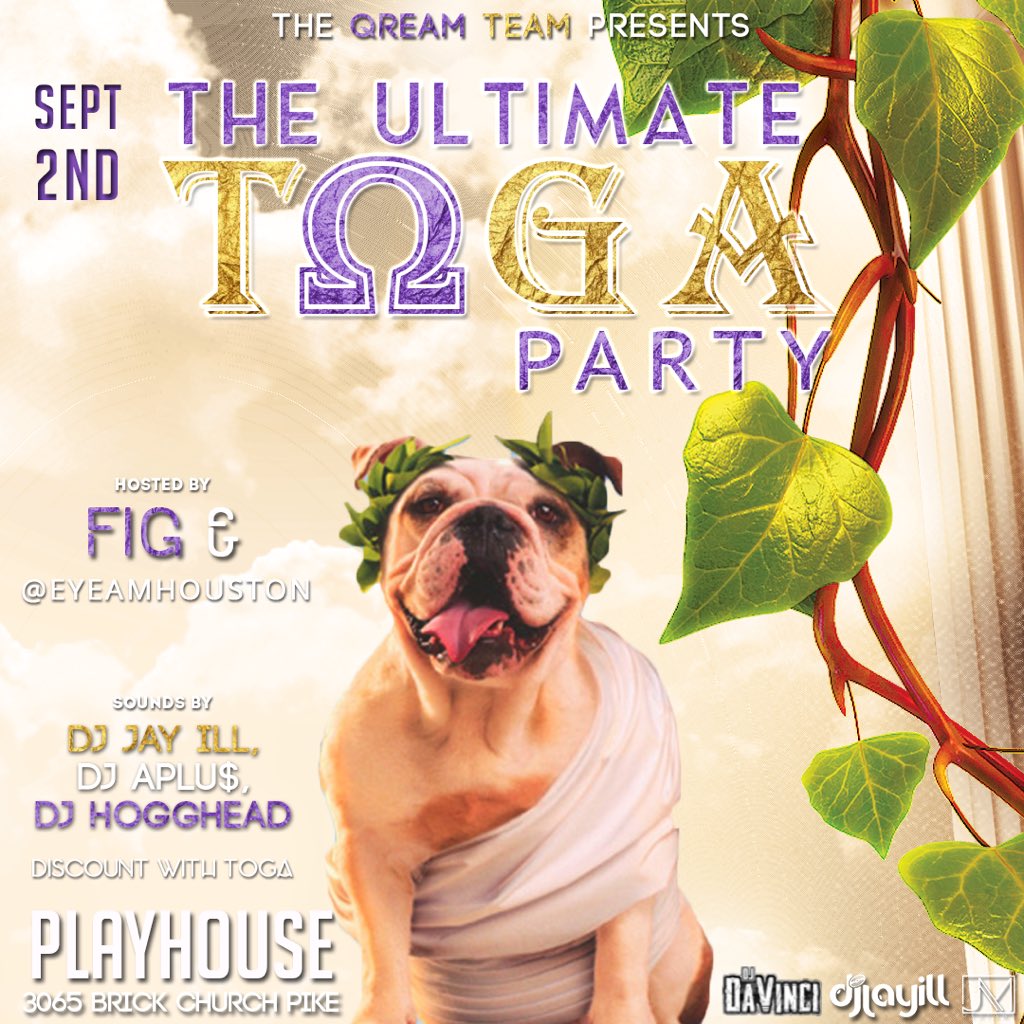 EyeAmHoustonn's tweet photo. This Mf Finna be So Lit 😈🐶 #Fisk21 #Fisk20 #Vandy21 #Vandy20 #Tsu21 #Tsu20 #TogaParty2k17 https://t.co/EiYfaUX5VM