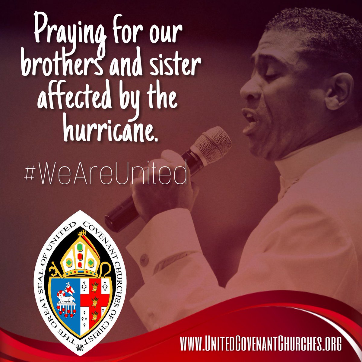 UnitedCovenant's tweet photo. To our Texas brothers and sisters #WeAreUnited in prayer. https://t.co/FKFu5m1JG6