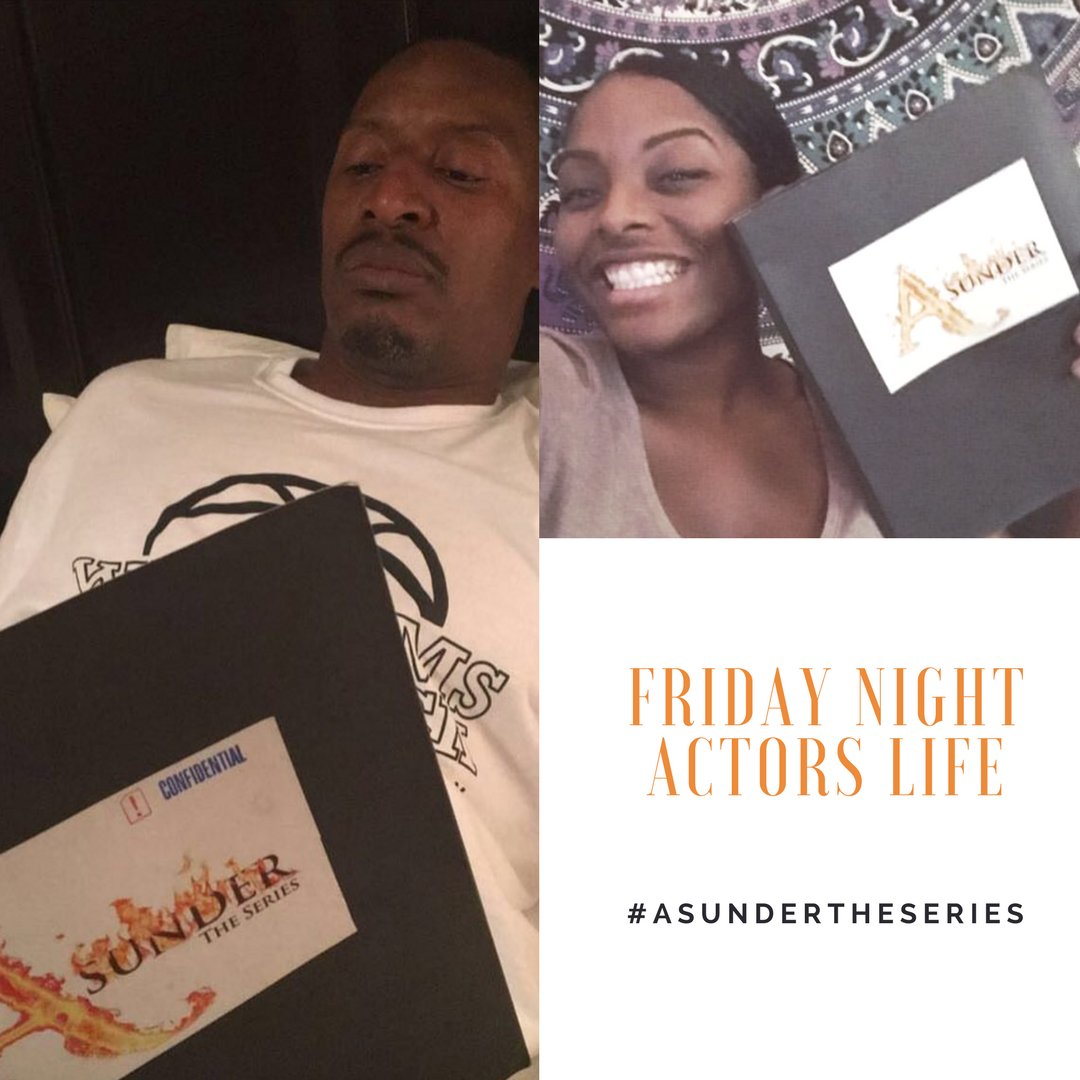 AsunderSeries's tweet photo. #tgif #asunderseries #digitalseries #soapopera #actorslife #preproduction #letsgetit https://t.co/AhhExIRZXF