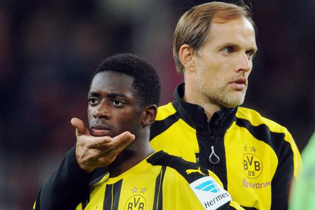 sporx's tweet photo. Thomas Tuchel: "Dembele birlikte çalıştığım en yetenekli oyuncu. Messi ve Ronaldo'nun dönemi sona erdiğinde Ballon d'Or kazanacaktır." https://t.co/BX9Pg9uWUV