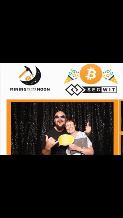 CateTV's tweet photo. Forgot the pic @cryptoboater from tweet Weds nite :) #Bitcoin #Blockchain #SegwitParty https://t.co/A19shuiJgf