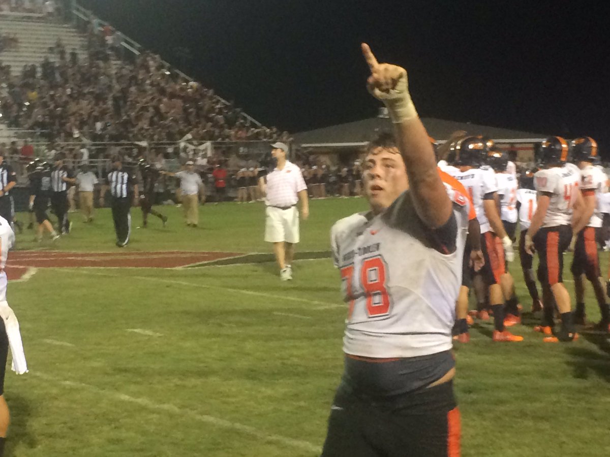 McTJacketsFB's tweet photo. JACKETS WIN!!! McGill-Toolen defeats Spanish Fort 27-20 to go 1-0 on the season. #RELENTLESS https://t.co/m9u0wk7mHa
