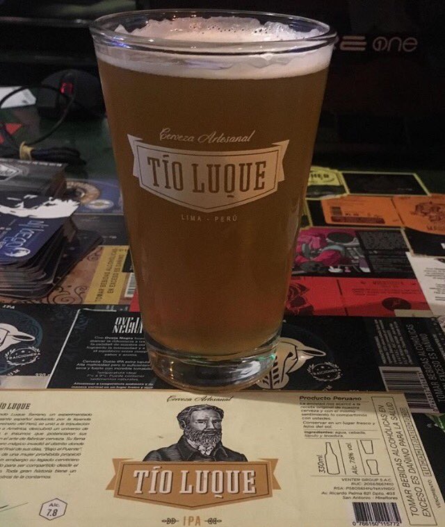 105RestoBar's tweet photo. Ven a probar una delicia de cerveza artesanal #LaPicarona de #CerveceriaTioLuque https://t.co/4Y3qicP2xq