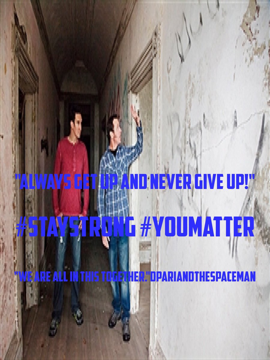 KJQuotes1's tweet photo. @PariPrints @dustinpari "Always get up and never give up,we are never alone." #AllInThisTogether ππ«π#DPariAndTheSpaceman https://t.co/Wi9Ep8j8Cn